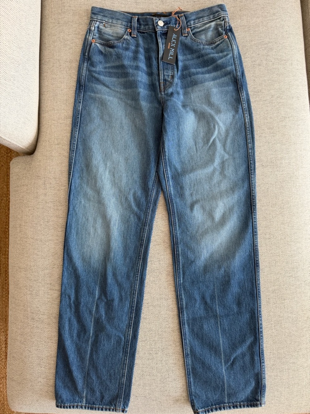 Alex Mill Women’s Carla High Rise Straight Jeans 29
